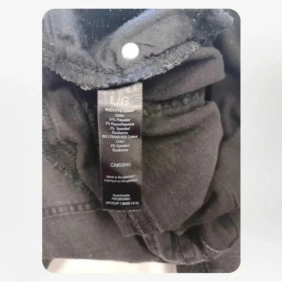 Paisley Sky Maternity Over The Belly Skinny Jeans Size Large - Picture 12 of 13